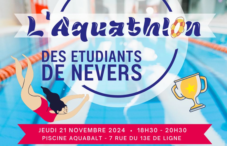 Aquathlon Étudiant à Nevers : défis et Bonne Humeur au Rendez-vous !